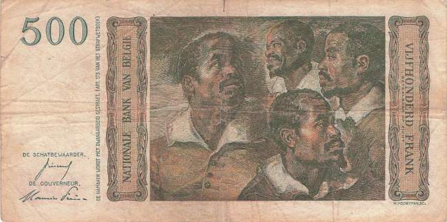 500 Franc 1953 p.130a-2